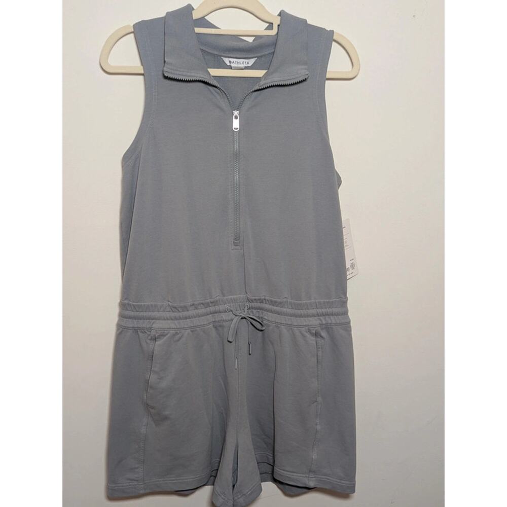 Athleta Retroterry Romper Size Large NWT